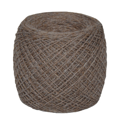 Przędza półwełniana merynosowa 10/2 nr.176 jasnobrązowy 100g/500m TM Yaroslav